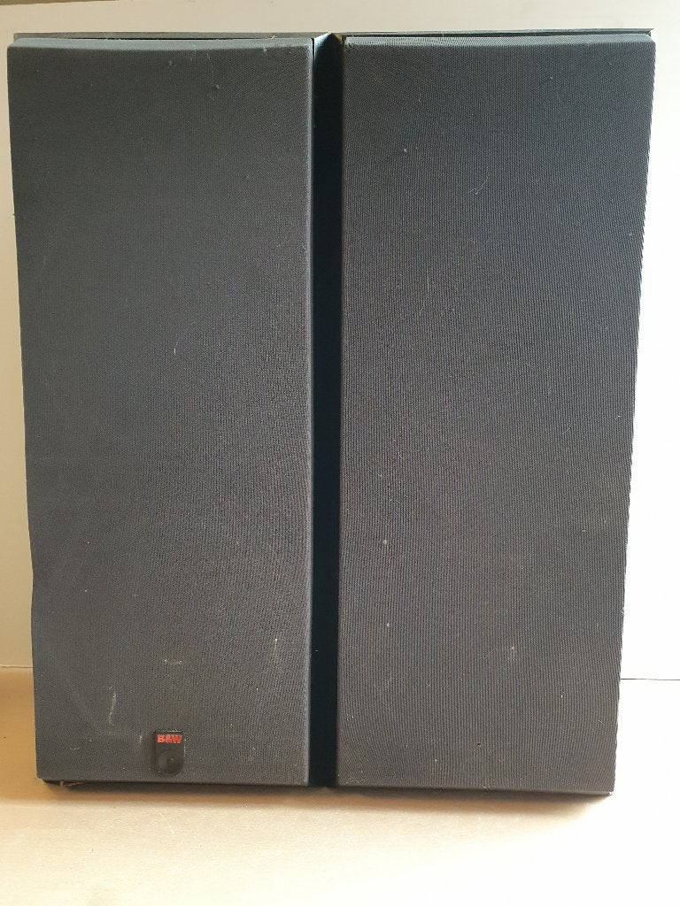 2 Luidsprekers B&W DM 320, Ophalen, Gebruikt, 60 tot 120 watt, Bowers & Wilkins (B&W)