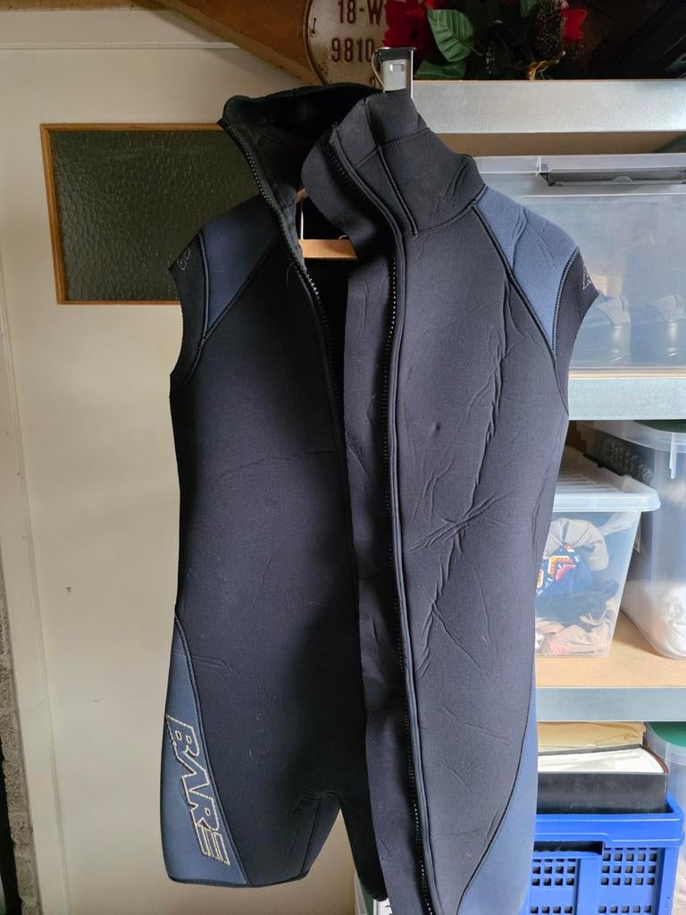 2 Heren Shorty's Duikpakken 5mm en 7mm met Vaste Kap, Watersport en Boten, Ophalen