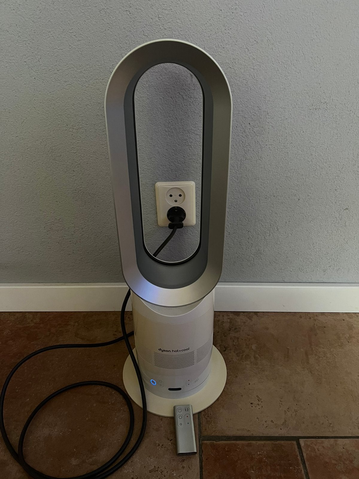 Dyson Hot + Cool AM05ventilator en verwarming, Ophalen of Verzenden, Ventilator met afstandsbediening, Gebruikt, Torenventilator