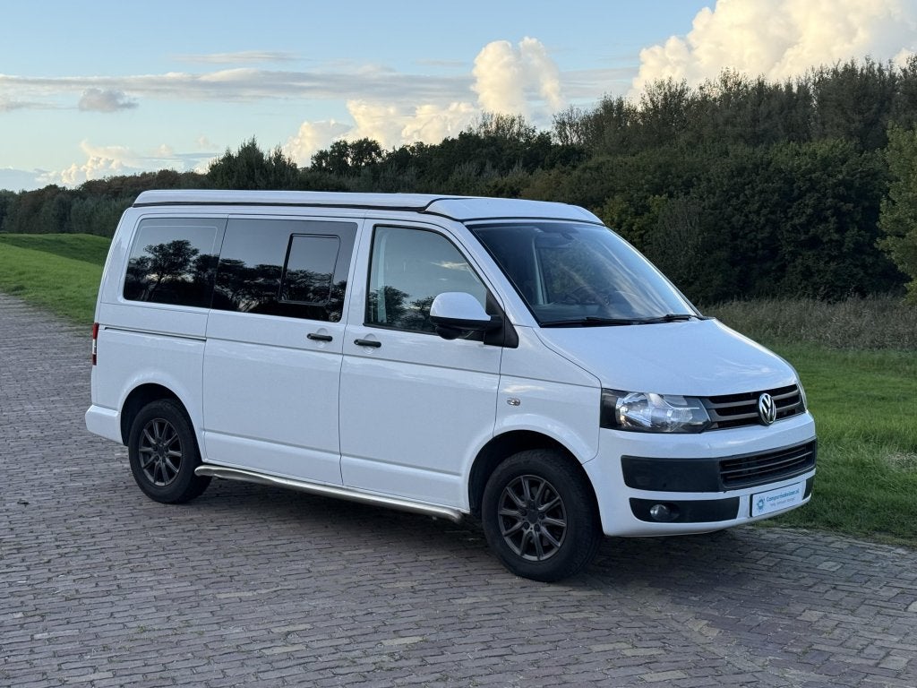 Volkswagen Transporter T5 Buscamper, Zelfbouw, Automaat, Caravans en Kamperen, Automaat, Standaard zit, Ringverwarming, Volkswagen