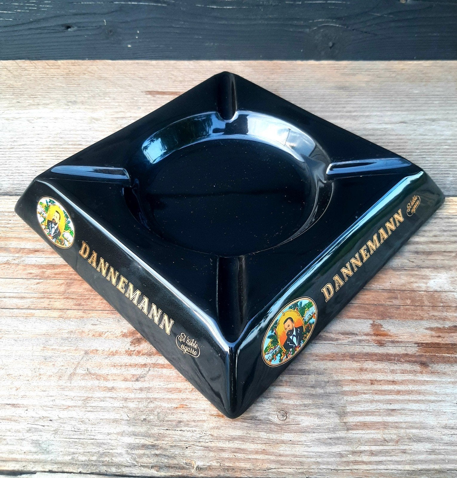 DANNEMANN - Vintage Asbak - (Sigaren / El Noble Cigarro), Ophalen of Verzenden, Gebruikt, Asbak