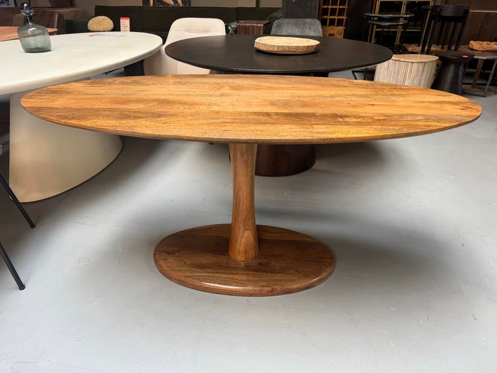 Eettafel Flare Mysons 160x80 - Opruiming, Ophalen, 50 tot 100 cm, Zo goed als nieuw, 150 tot 200 cm