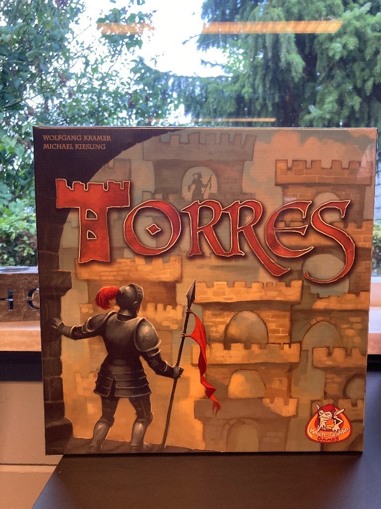 White Goblin Games Torres - Gezelschapsspel voor 2-4 spelers, Hobby en Vrije tijd, Gezelschapsspellen | Bordspellen, Ophalen of Verzenden