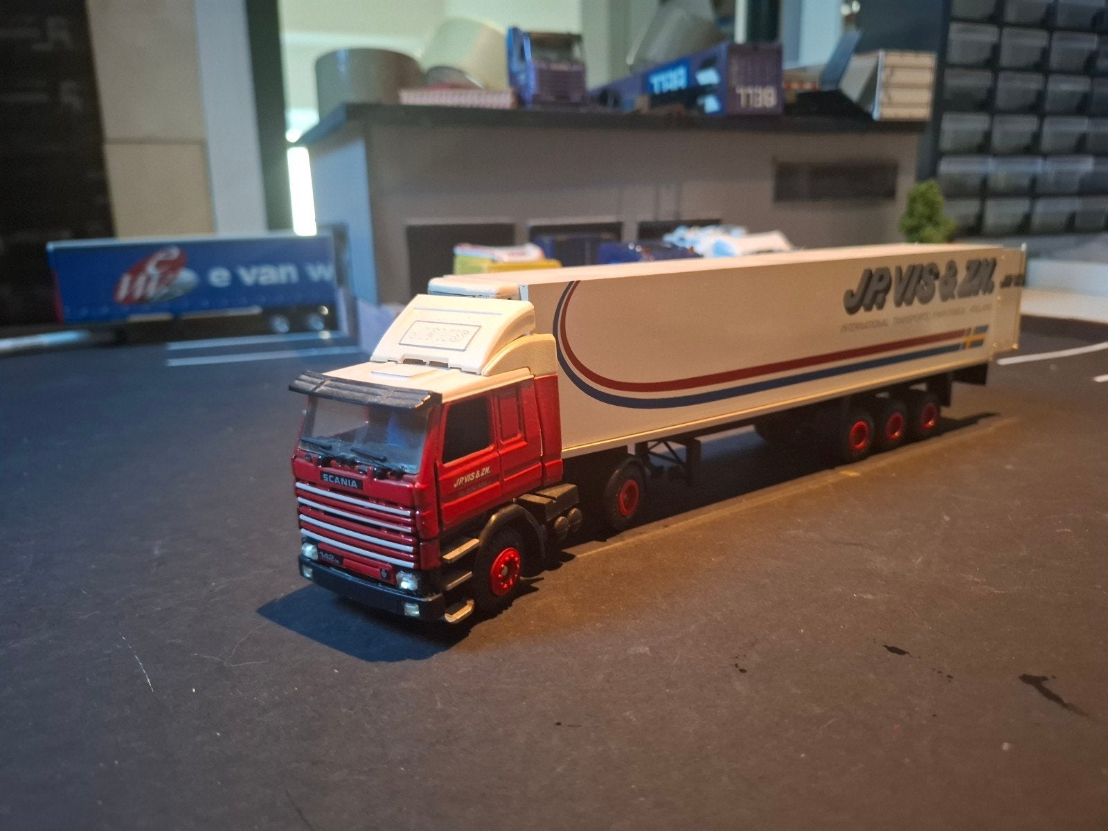 Scania jp vis & zn, Ophalen of Verzenden, Zo goed als nieuw, Bus of Vrachtwagen, Tekno