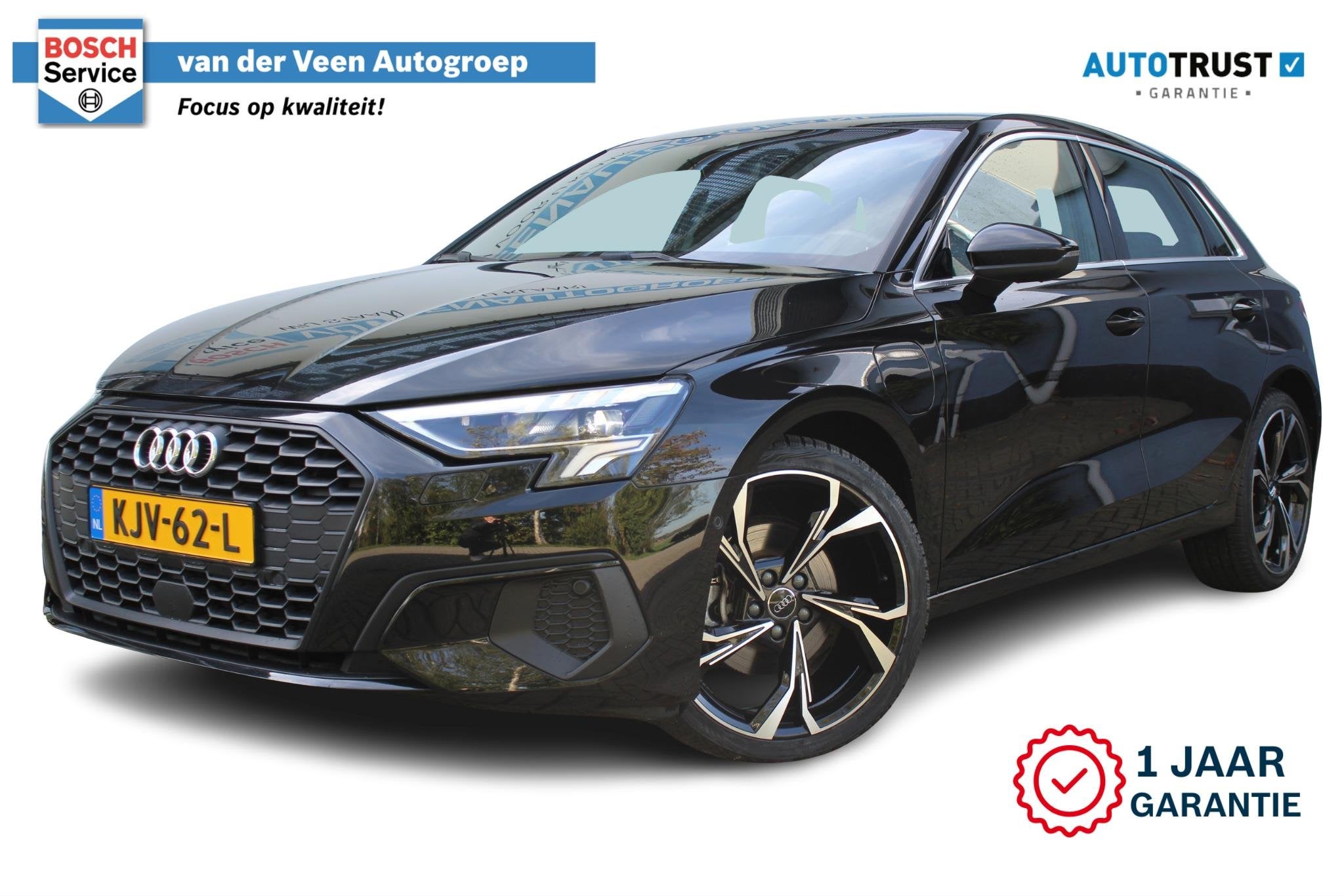 Audi A3 Sportback 40 TFSI e Edition | Incl. 12 maanden Garan, Auto's, Gebruikt, 4 cilinders, Zwart, Plug-in hybride