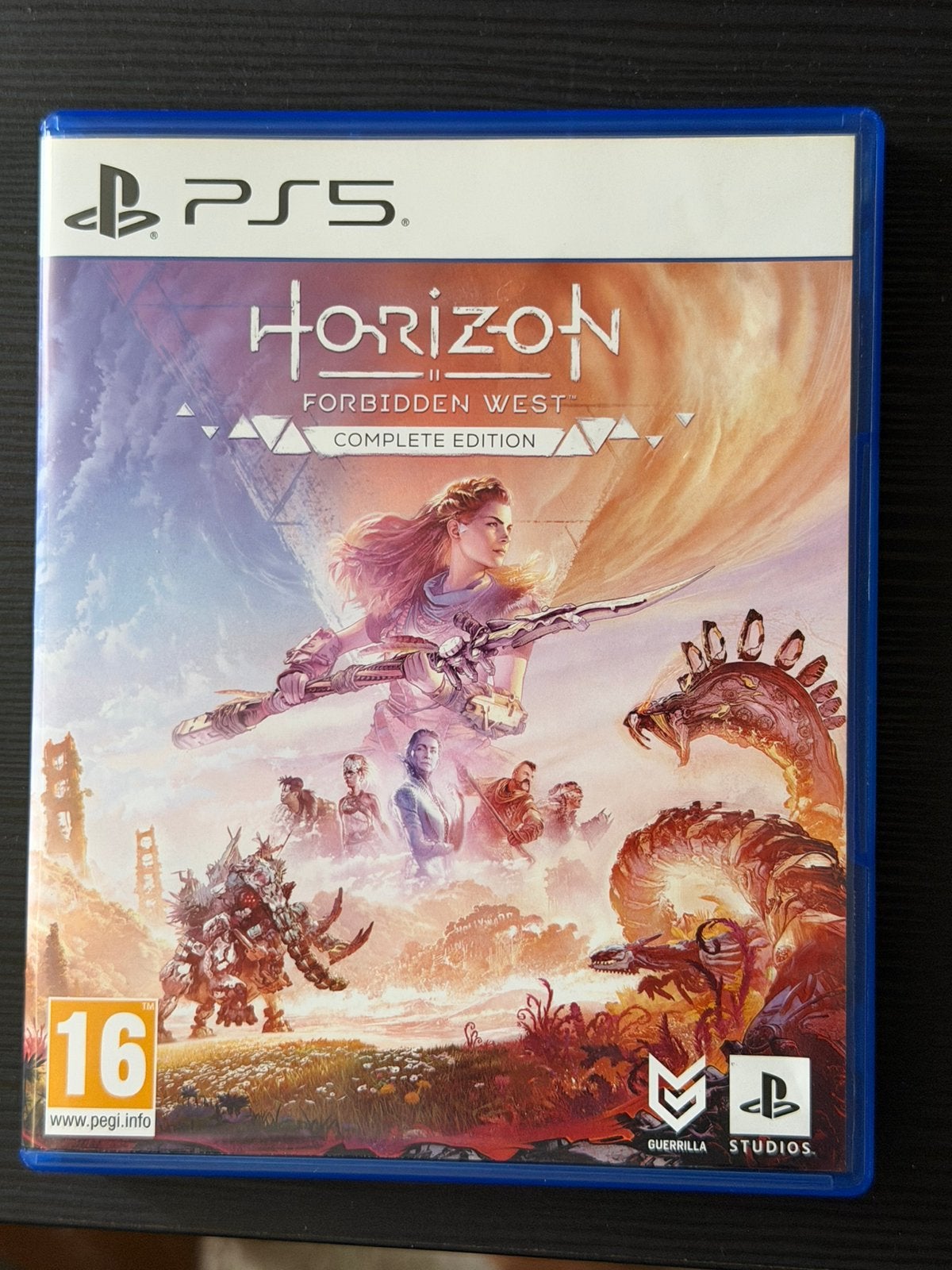 Horizon Forbidden West Complete Edition + DLC Burning Shores, Avontuur en Actie, 1 speler, Ophalen of Verzenden, Zo goed als nieuw