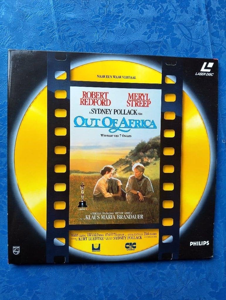 Out of Africa * LaserDisc * Cd Video * Laser Disc * Rare *, Engels, Alle leeftijden, Nederlands, Ophalen of Verzenden
