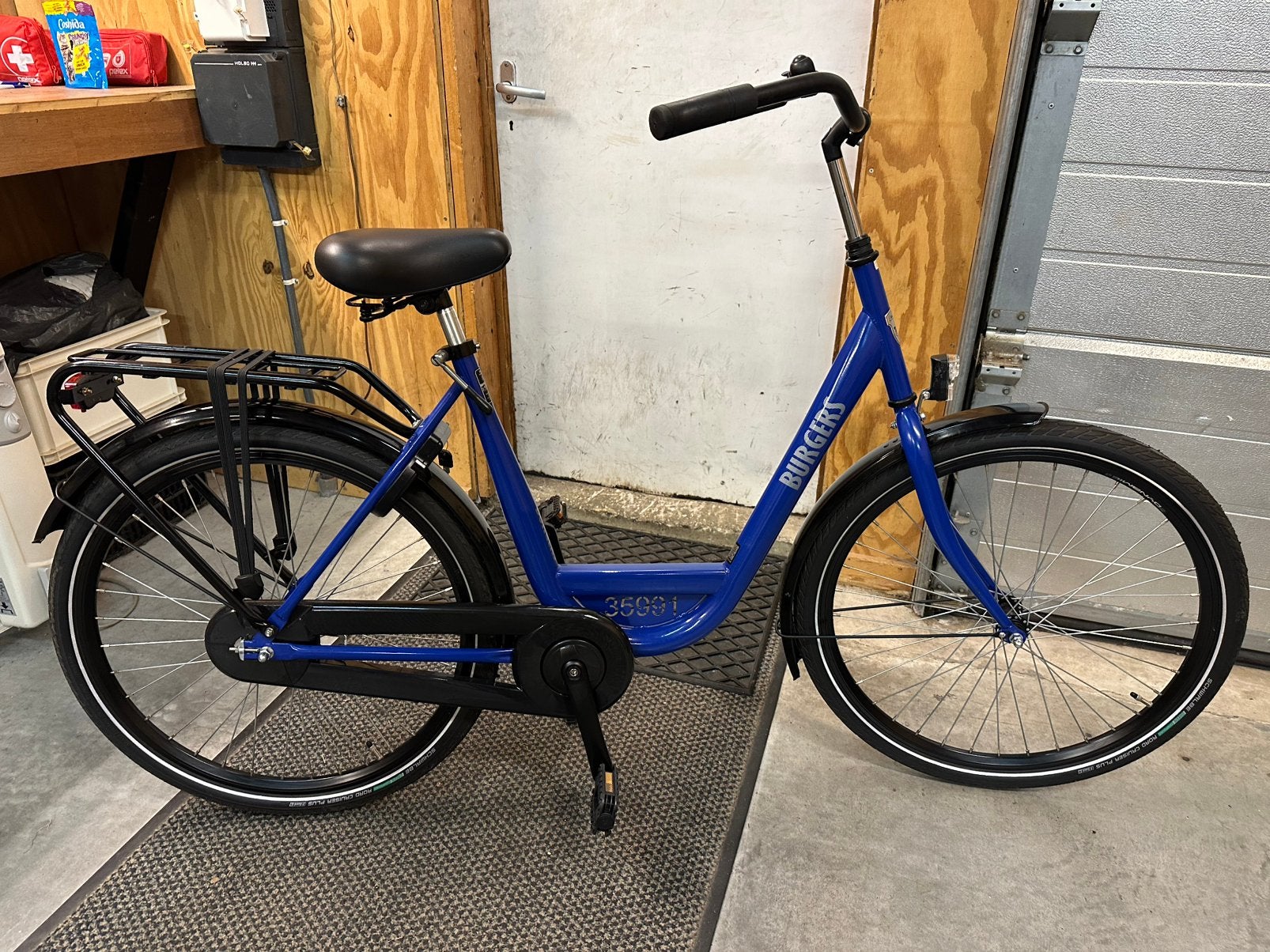 BURGERS LEENFIETS / BEDRIJFSFIETS TOP KWALITEIT, 50 tot 53 cm, Ophalen, Nieuw, Terugtraprem