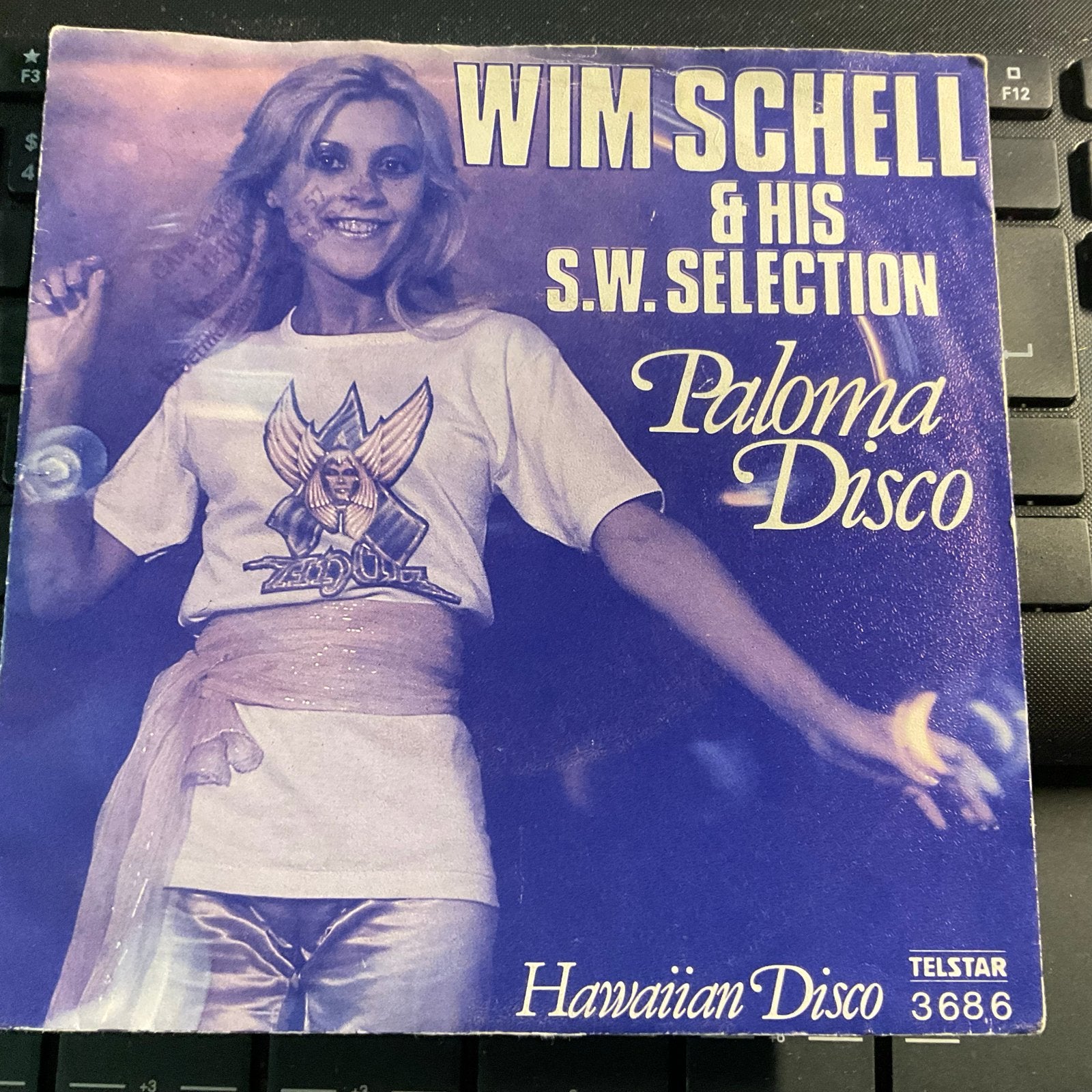 Wim Schell & His S.W. Selection - Paloma Disco / Hawaiian Di, Gebruikt, 7 inch, Ophalen of Verzenden, EP