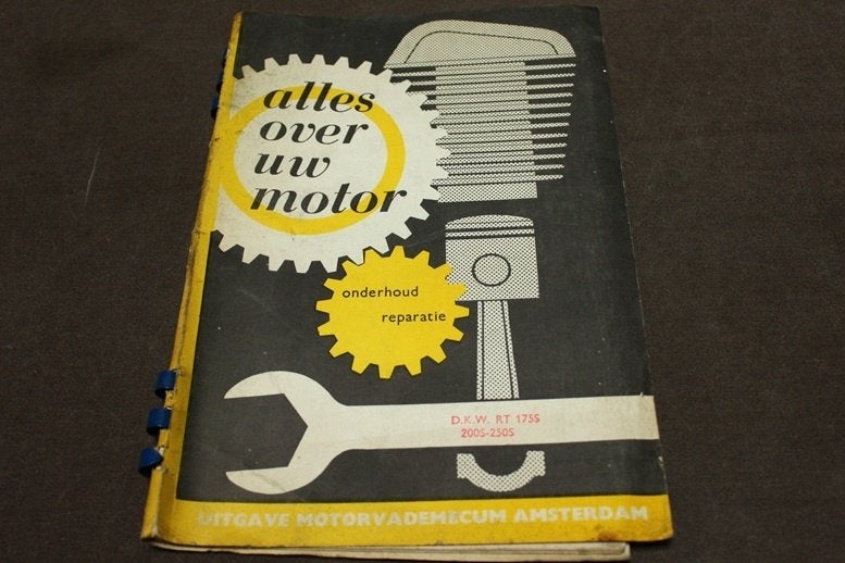 Alles over uw motor DKW RT175 200S 250S, Ophalen of Verzenden, Overige merken