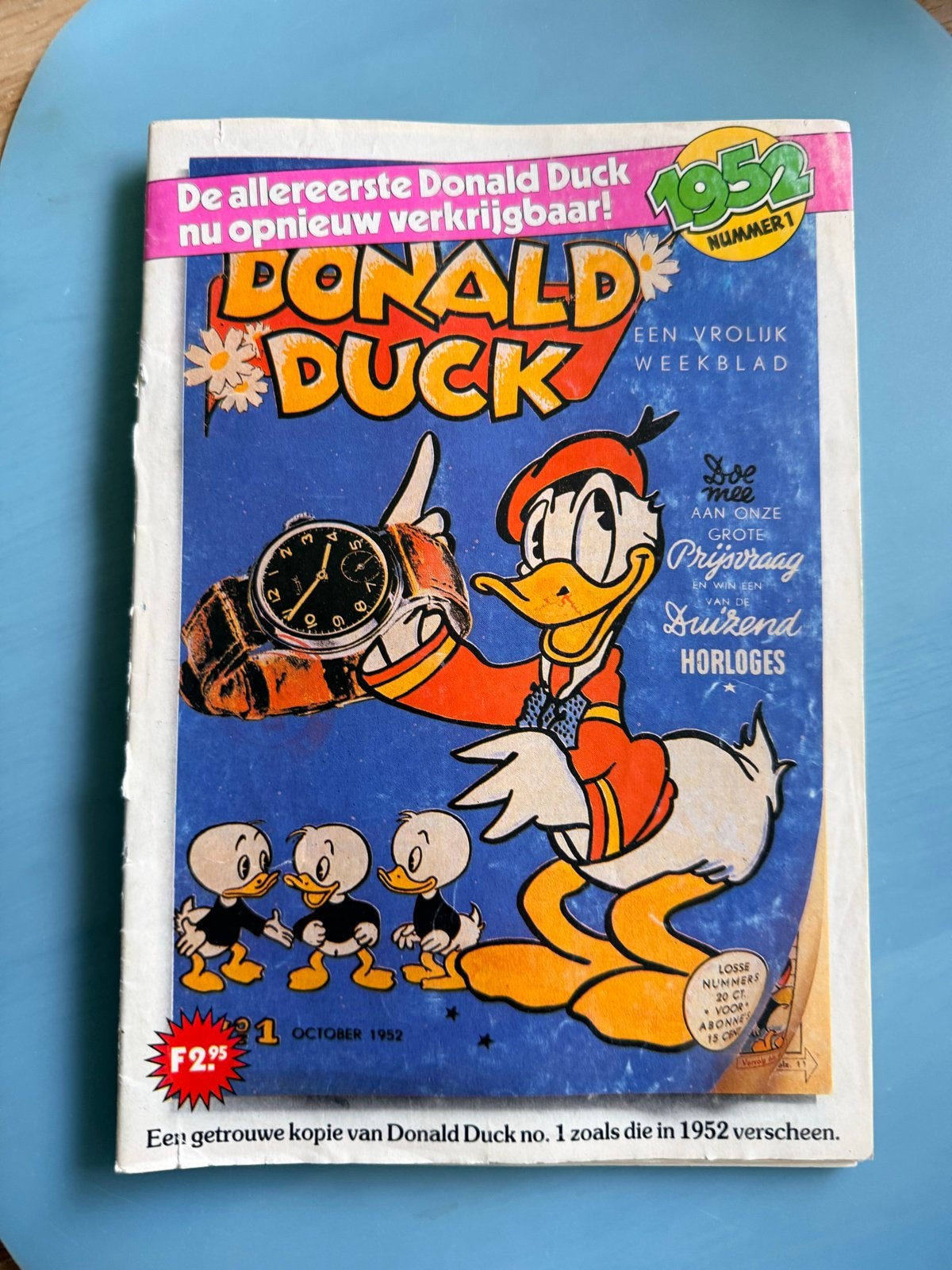 Donald Duck Heruitgave uit 1984 van 1-4 ( uit 1952), Complete serie of reeks, Ophalen of Verzenden, Zo goed als nieuw