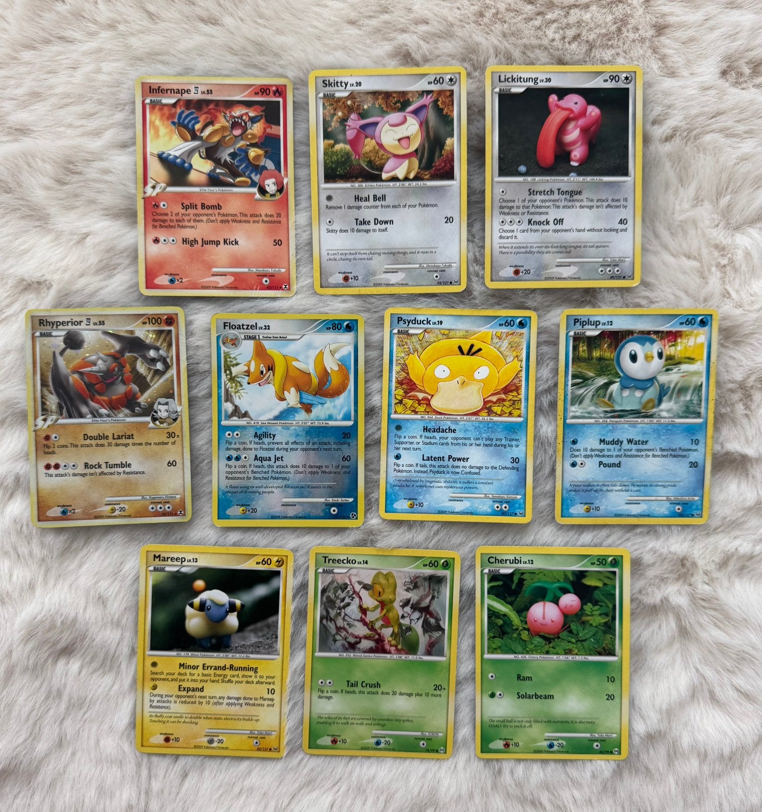 Pokémon Set Oudere Kaarten, Ophalen of Verzenden, Gebruikt, Meerdere kaarten