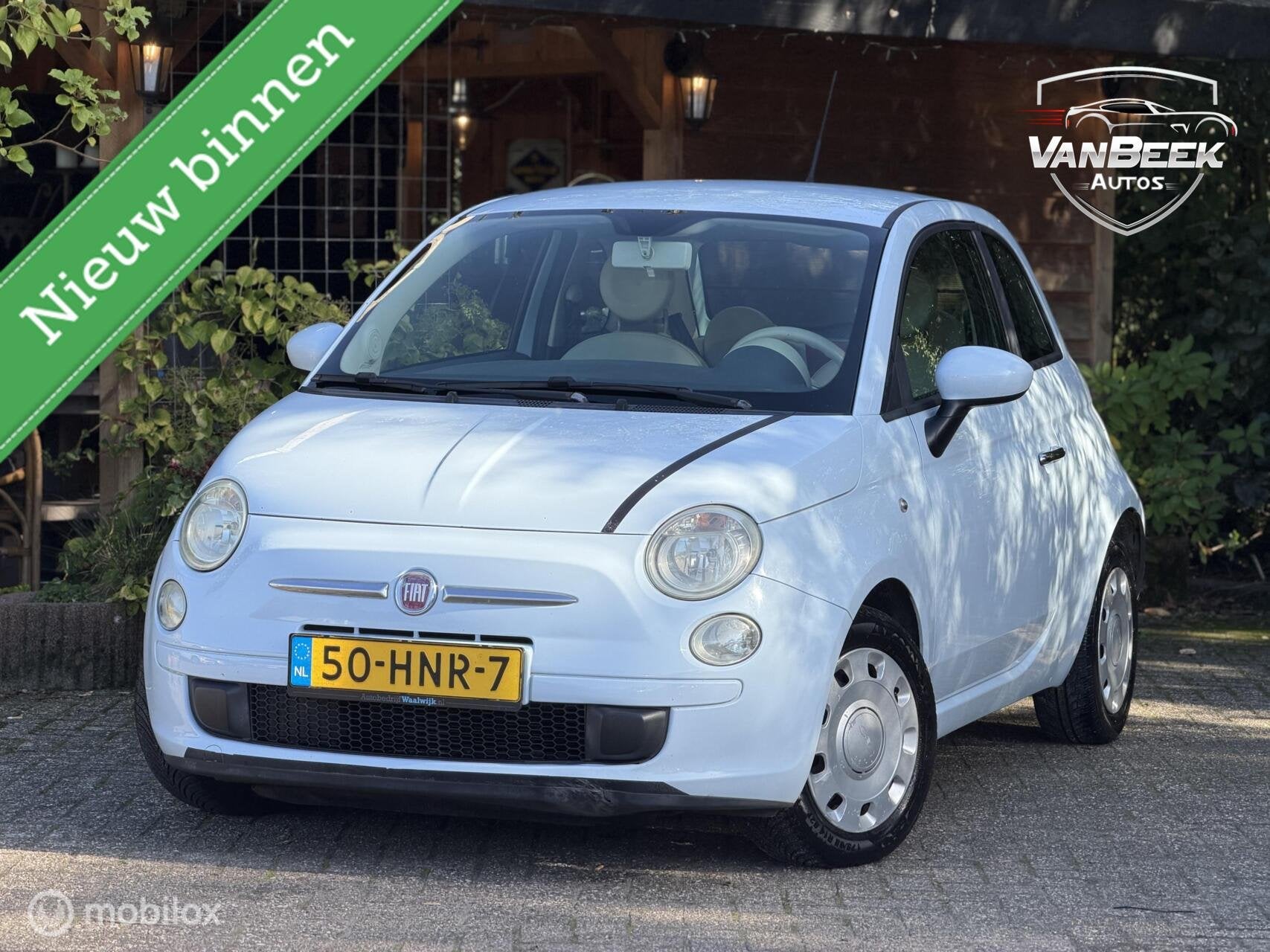 Fiat 500 1.2 Airco Elektrische Ramen Grote Beurt, Gebruikt, 1242 cc, 4 cilinders, 840 kg