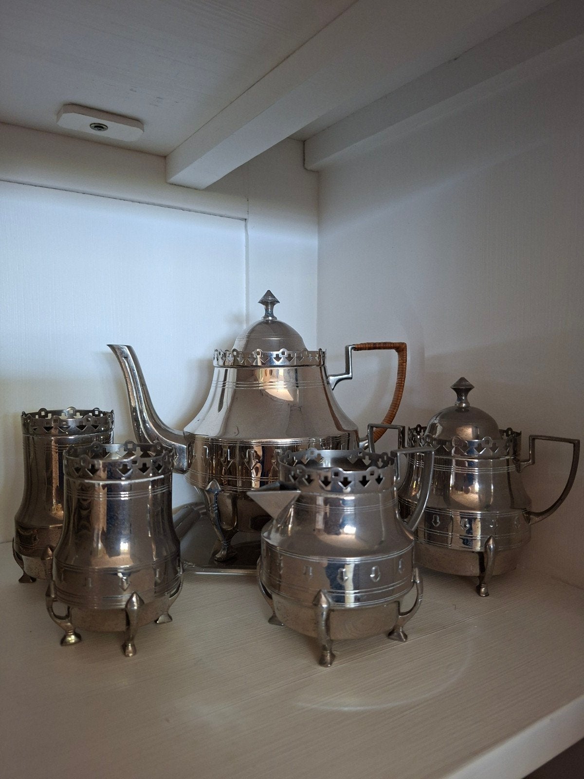 Compleet gero zilmeta 20% theeservies., Ophalen