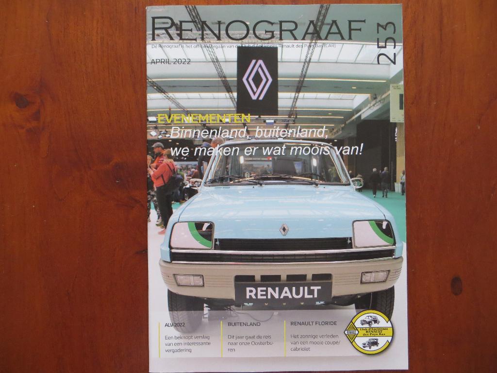 Renograaf 253 Floride, Goelette (restauratie deel 2), R5, Ophalen of Verzenden, Nieuw, Renault