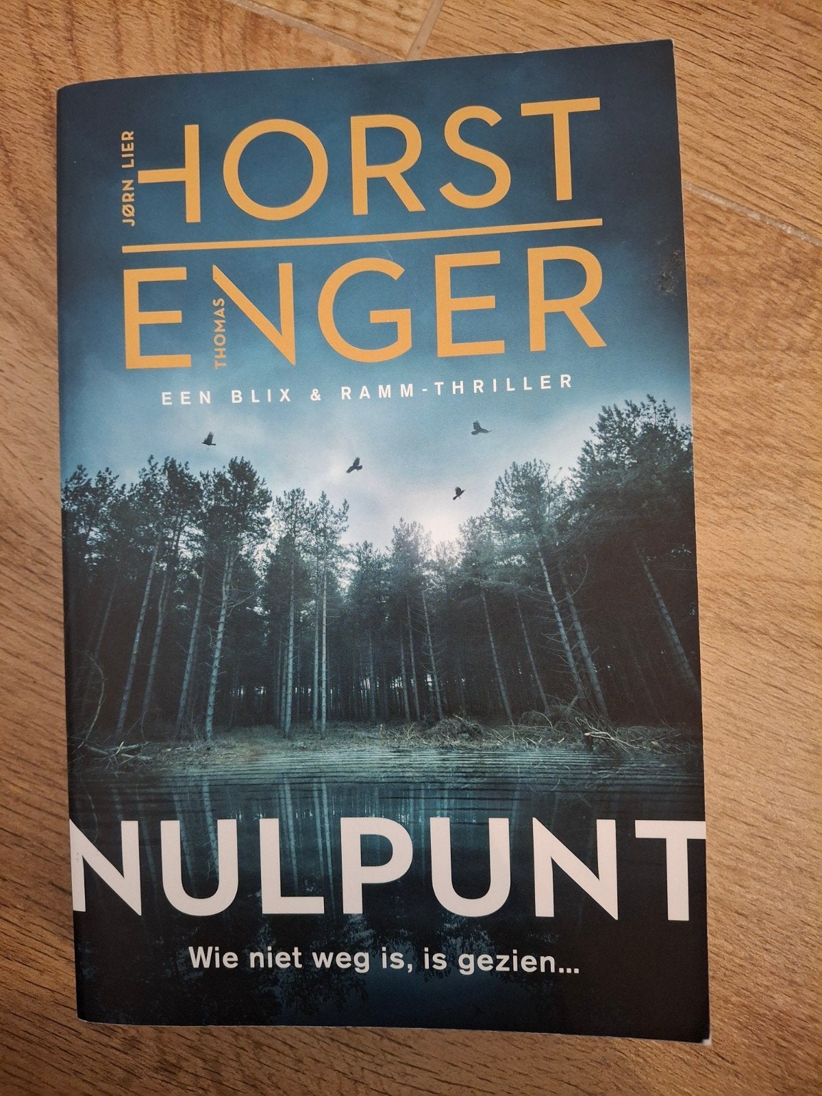 Nulpunt - Jørn Lier Horst & Thomas Enger (Thriller), Boeken, Thrillers, Zo goed als nieuw, Ophalen of Verzenden