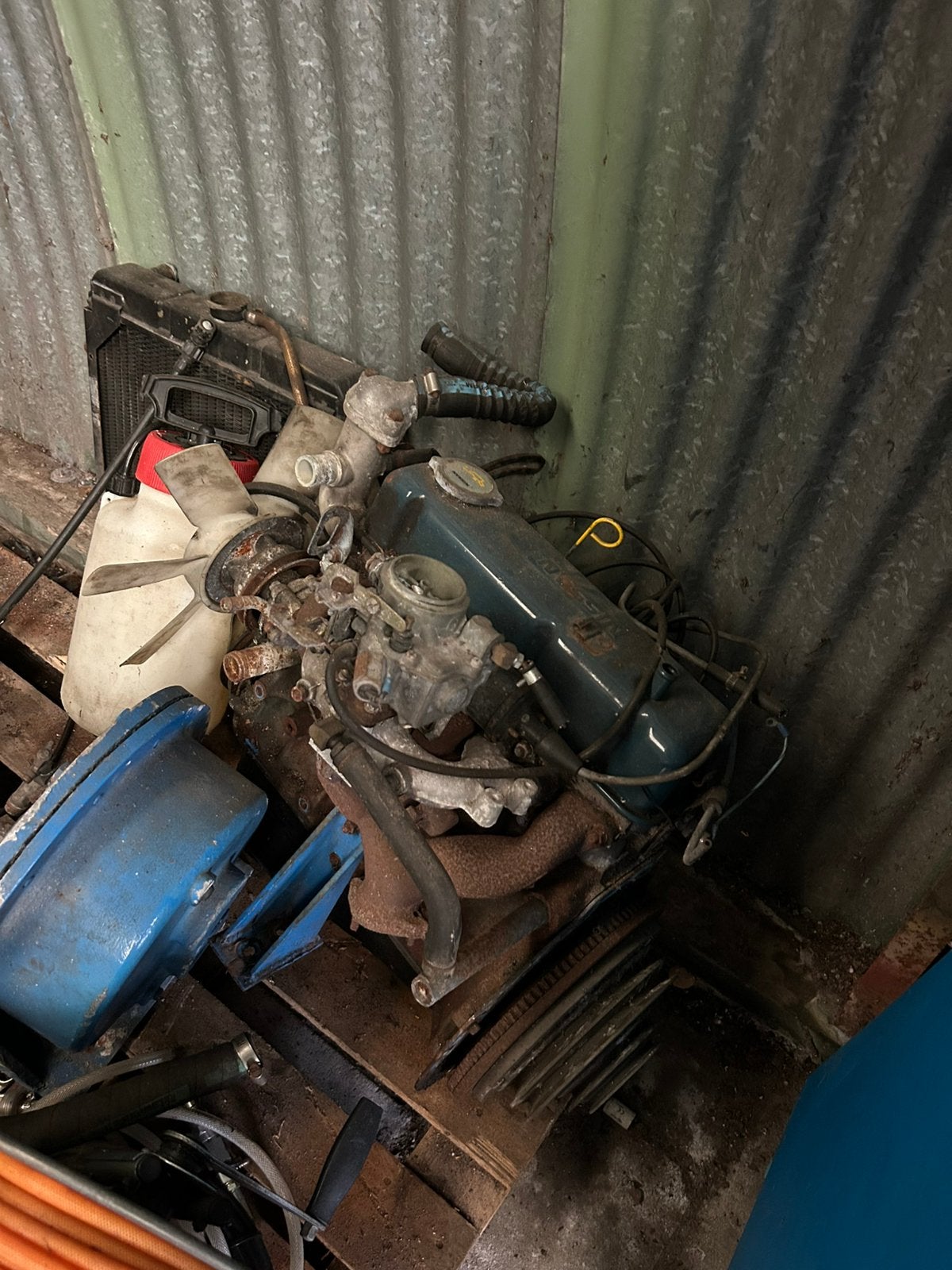 Motorblok nissan, Ophalen, Nissan