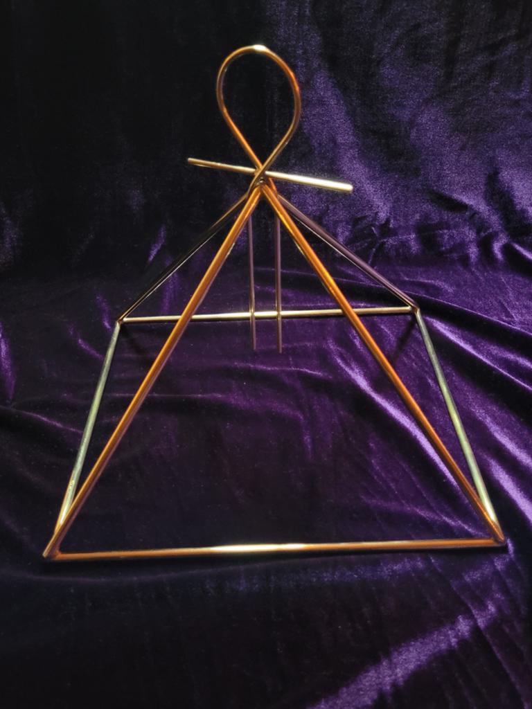 Piramide met Ankh, Ophalen of Verzenden