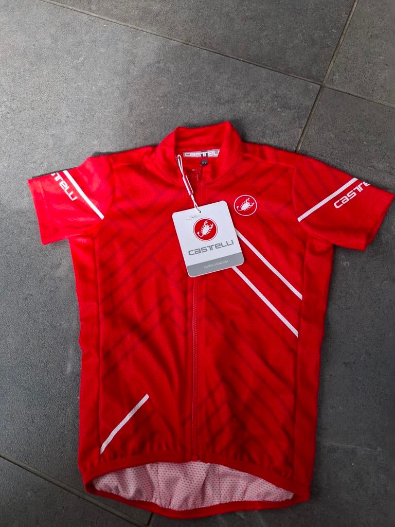 Castelli wielershirt nieuw maat 6 jaar kinderen, Ophalen of Verzenden, Nieuw, Kinderen, Bovenkleding