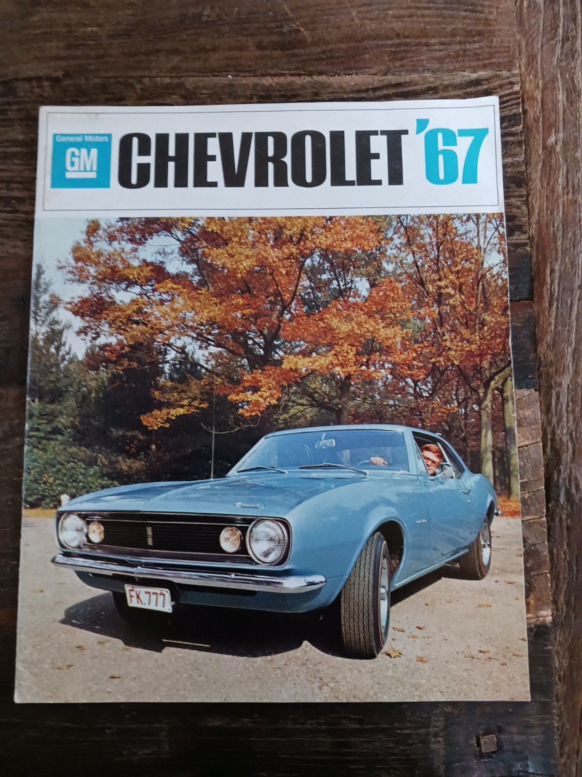 Chevrolet folder 1967 (Nederlands!), Ophalen of Verzenden, Gelezen, Chevrolet