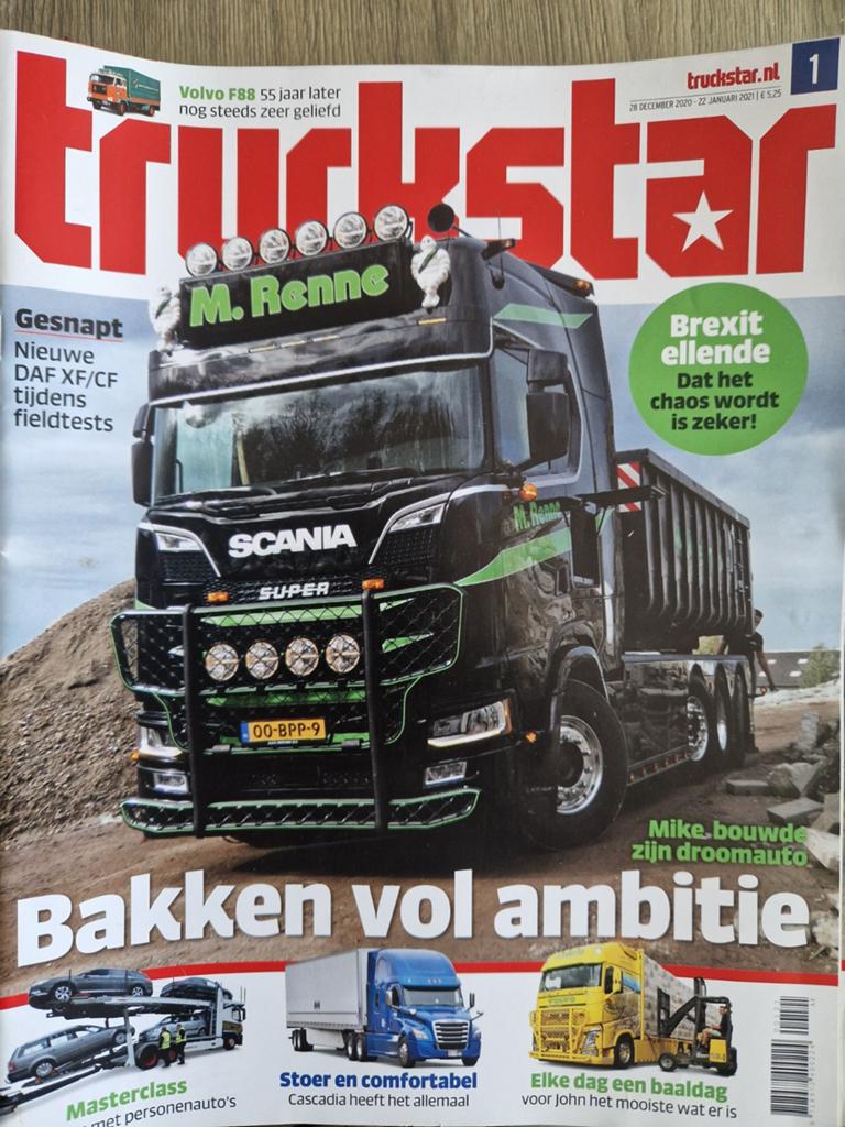 Truckstar jaargang 2021. Compleet., Ophalen, Zo goed als nieuw