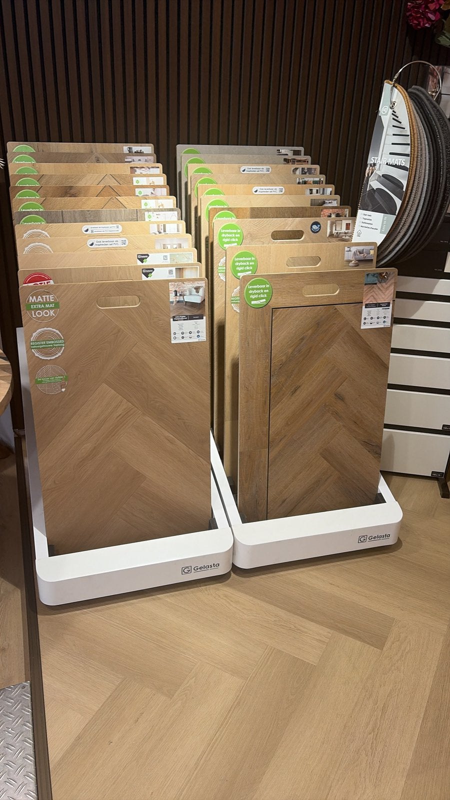 Oktober SALE Gelasta plak incl. egaliseren en leggen €44,95!