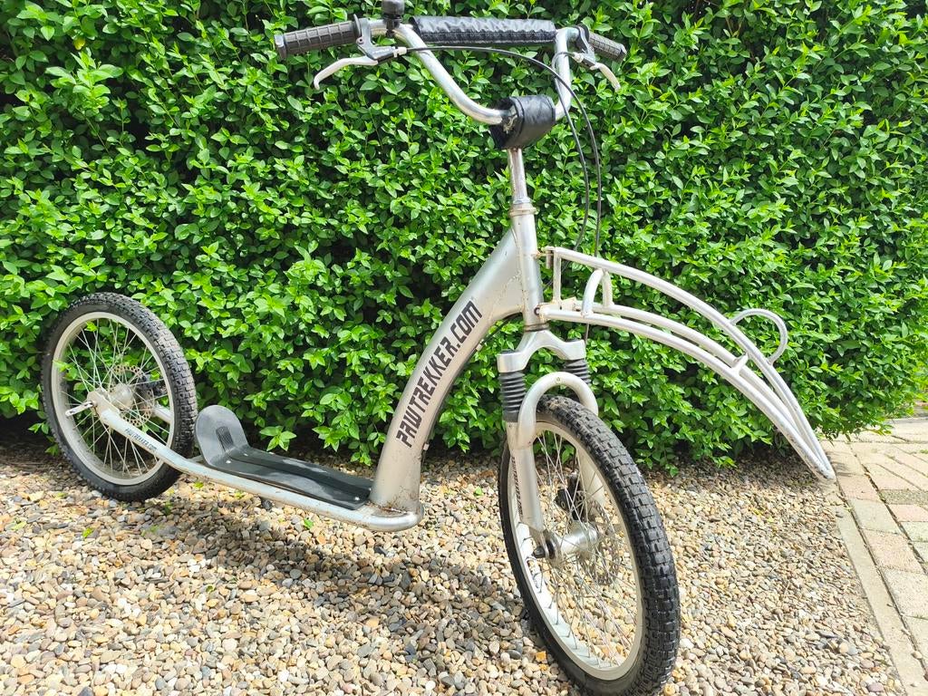 Pawtrekker Hondenstep Dogscooter met Schijfremmen en Vering, Fietsen en Brommers, Steps, Ophalen, Gebruikt, Overige typen, Pawtrekker