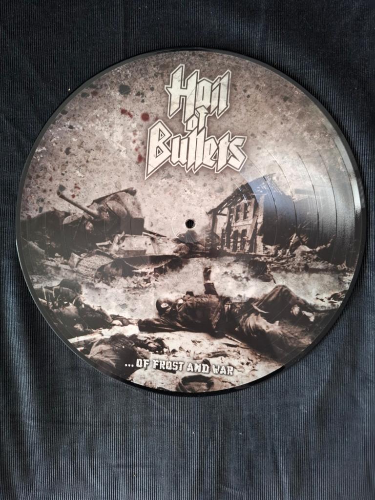 Hail Of Bullets - Of Frost And War. Picture Disc. LP, Picture disc, Zo goed als nieuw, 12 inch, Ophalen of Verzenden