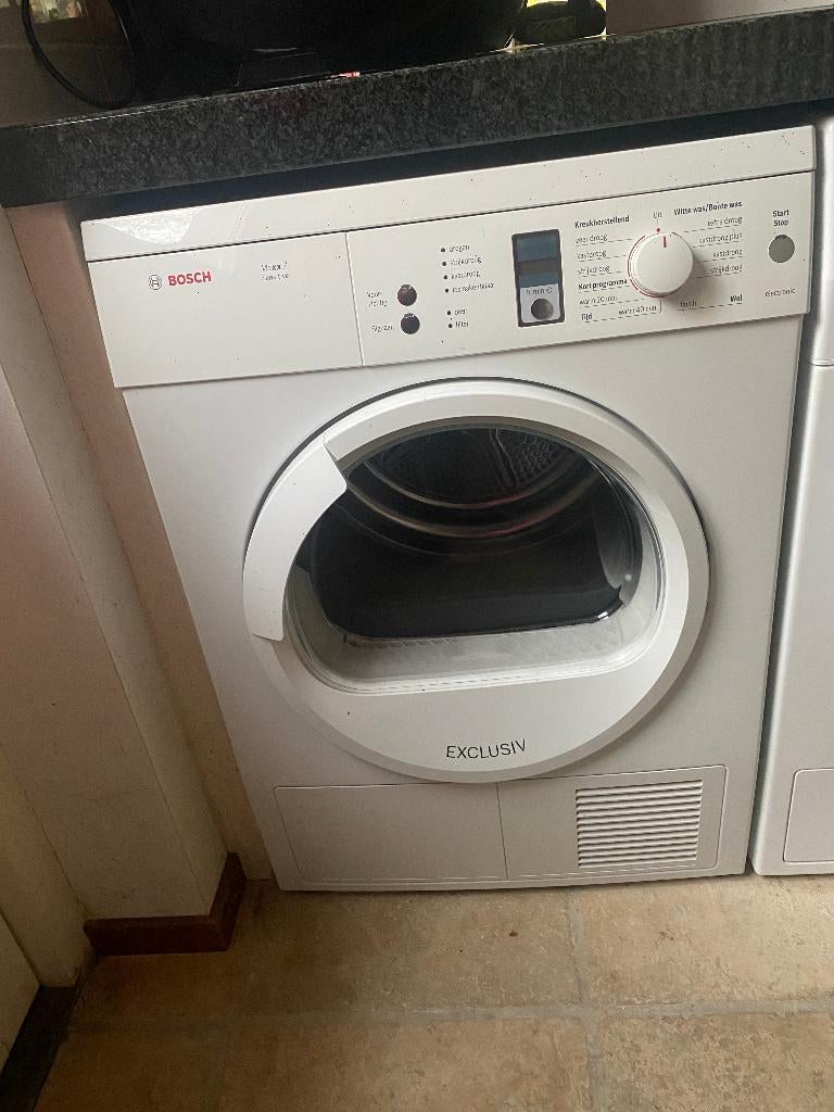 Wasdroger, Ophalen, Gebruikt, Luchtafvoer, 85 tot 90 cm