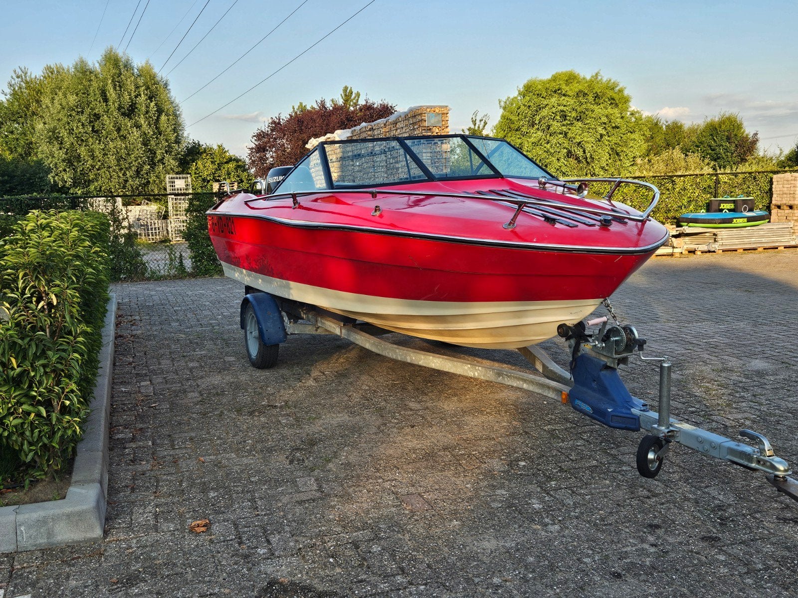 Speedboot met suzuki 115 pk buitenboordmotor, Overige merken, Gebruikt, 100 cm, Ophalen of Verzenden