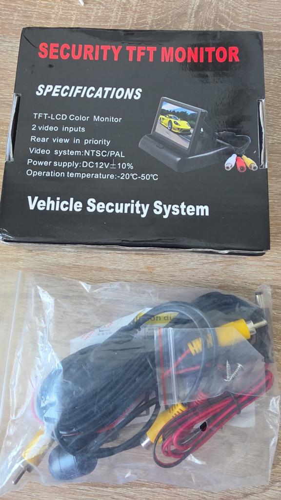 Security TFT Monitor - Voertuig Beveiligingssysteem, Ophalen of Verzenden, Nieuw