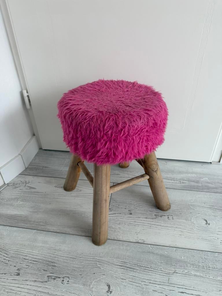 Kruk, Huis en Inrichting, Krukjes, Ophalen of Verzenden, Zo goed als nieuw, Hout