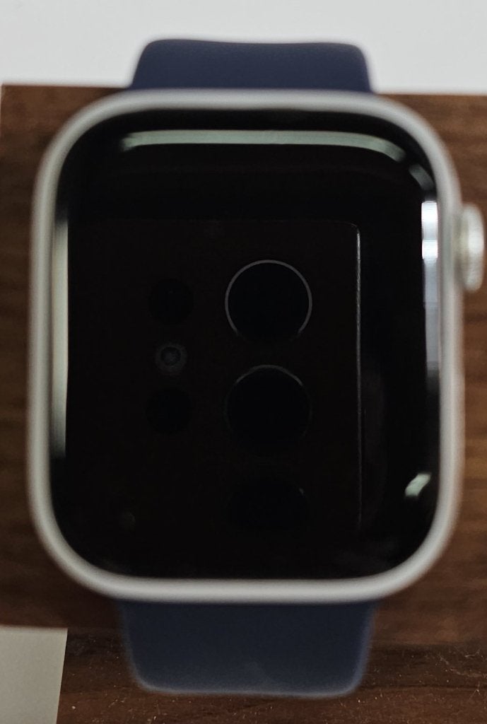 Apple Watch Series 8 - 45mm - Zilver | Tweedehands, Computers en Software, Gebruikt, Apple Distribution International, Ophalen of Verzenden