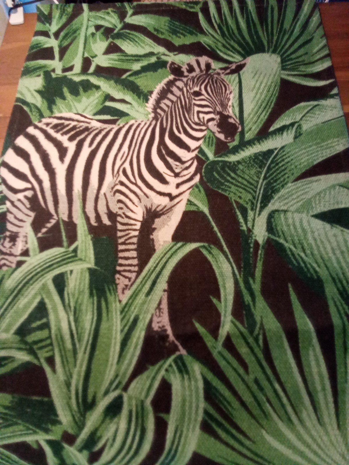 zebra en tijger kleed, Ophalen of Verzenden, Rechthoekig, 50 tot 100 cm
