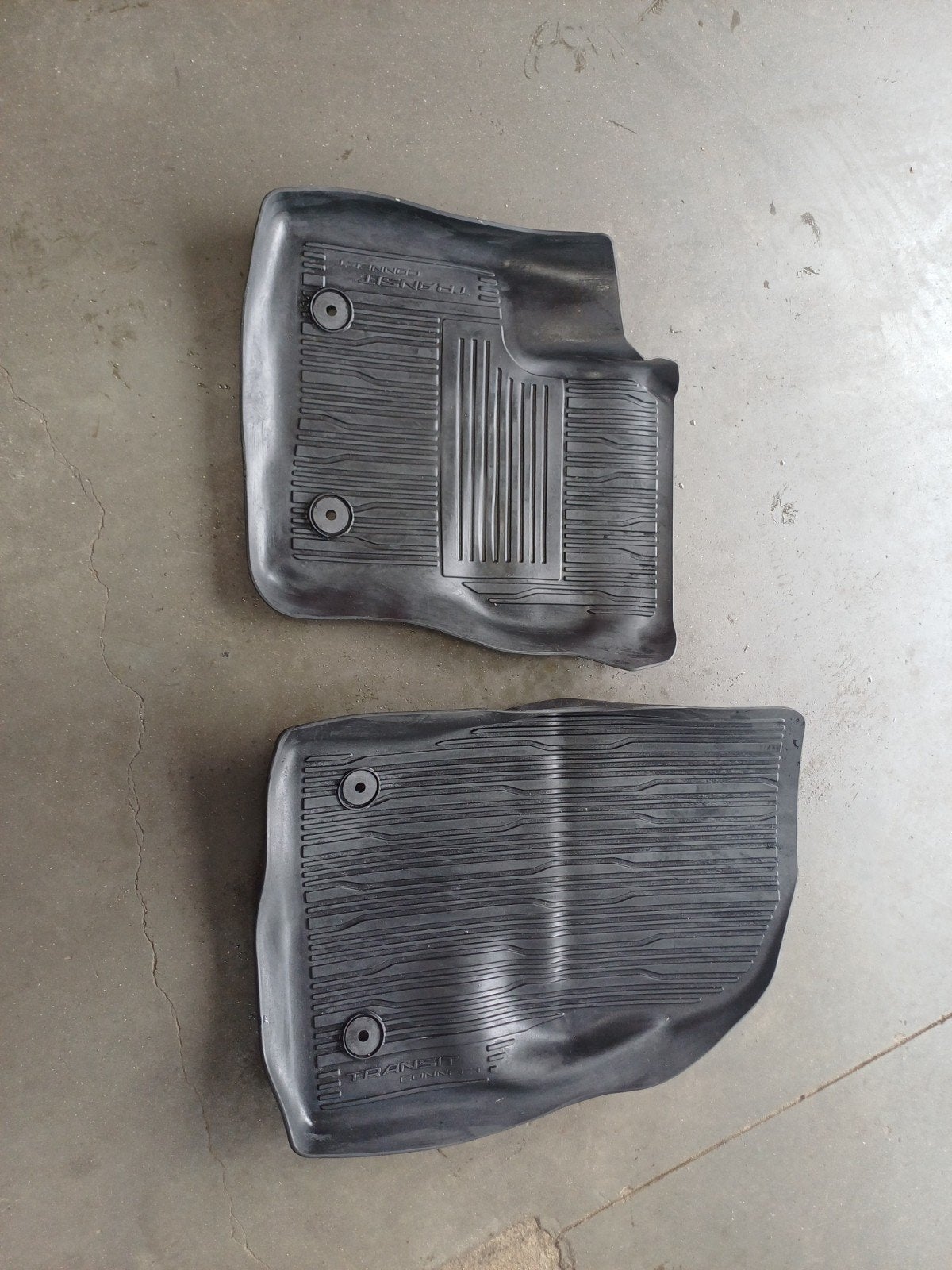 Ford Transit Connect rubberen vloermatten (set van 2), Ophalen, Gebruikt, Ford