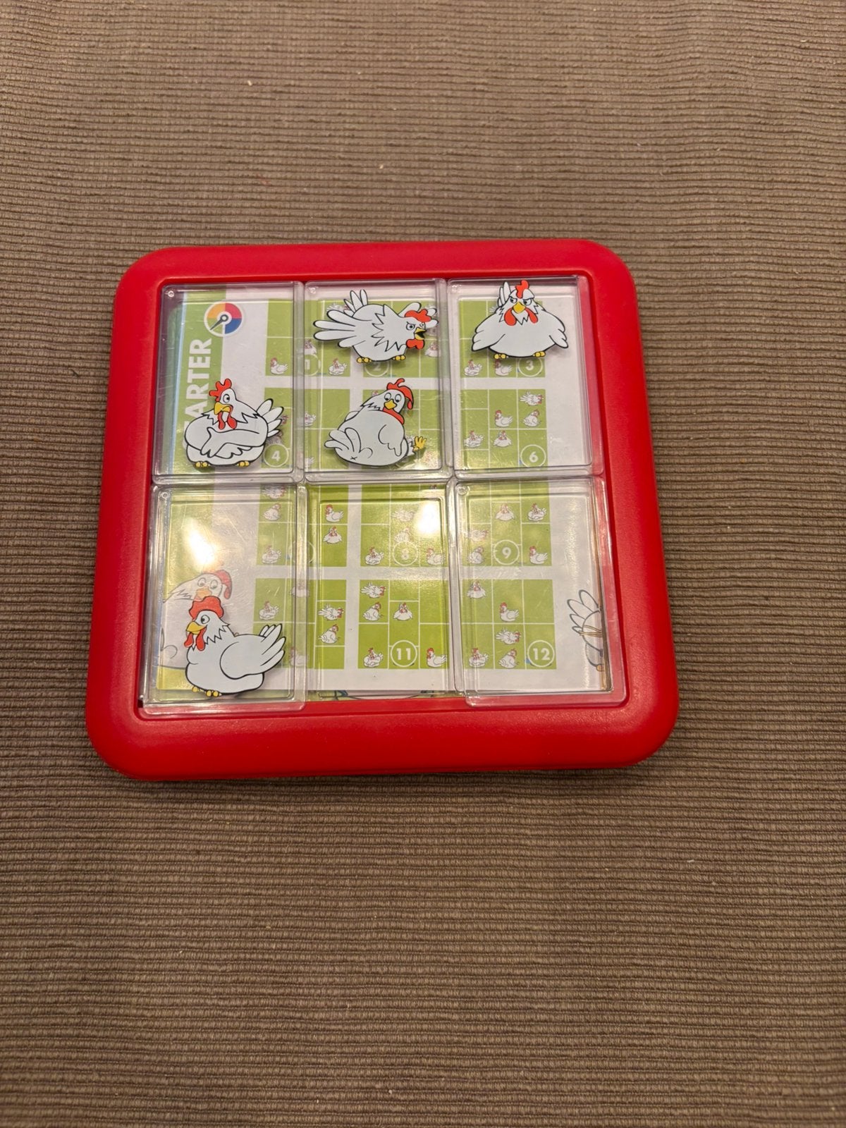 SmartGames Chicken Shuffle Logica Puzzel 1 speler!, Een of twee spelers, Ophalen of Verzenden, Gebruikt, Reisspel