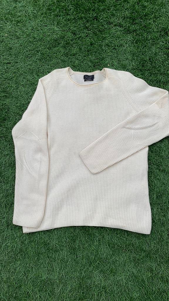 Superzittende CASHMERE TRUI, mt. Large.licht beige.nieuwst., Kleding | Heren, Ophalen of Verzenden, Zo goed als nieuw, Maat 52/54 (L)