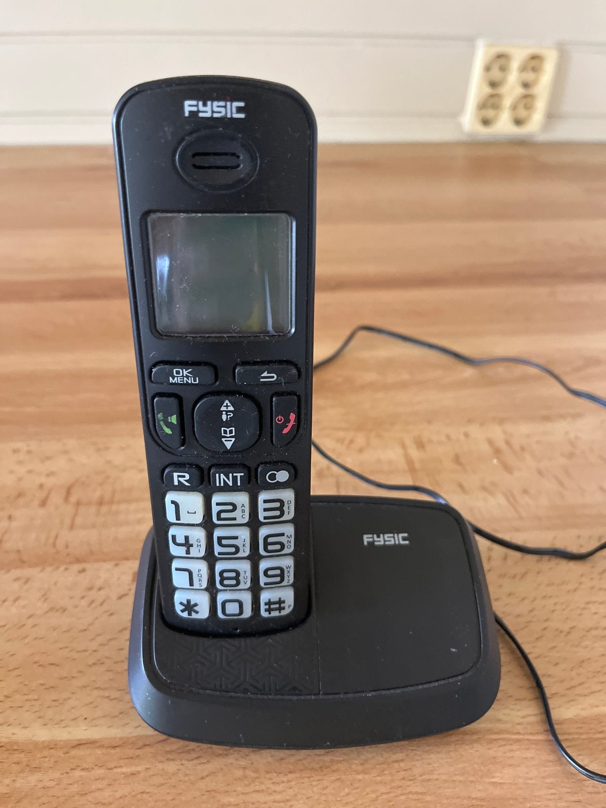 Fysic FX-5500 DECT Telefoon met Grote Knoppen, Ophalen of Verzenden, Gebruikt, 1 handset