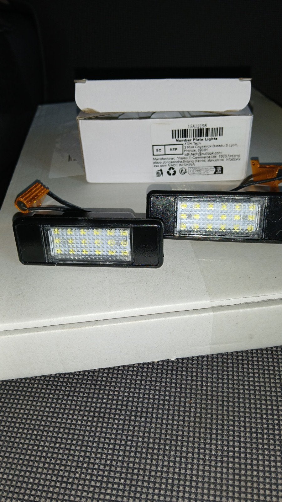 LED Kentekenverlichting Mercedes Vito, Ophalen of Verzenden, Nieuw, Mercedes-Benz