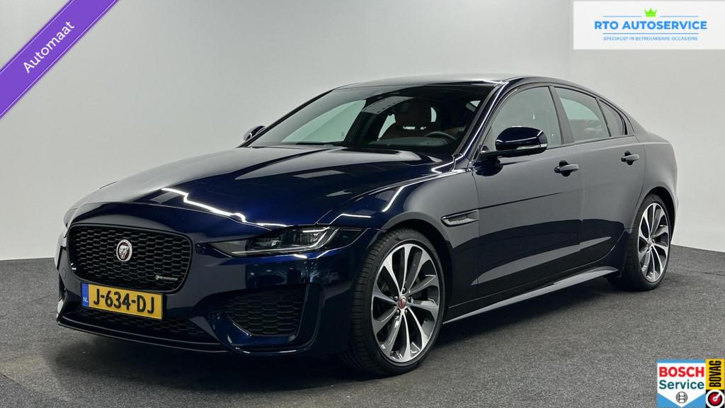 Jaguar XE 2.0 P250 R-Dynamic HSE NAVI LEER CAMERA CARPLAY., Achterwielaandrijving, Euro 6, 4 cilinders, Met garantie (alle)