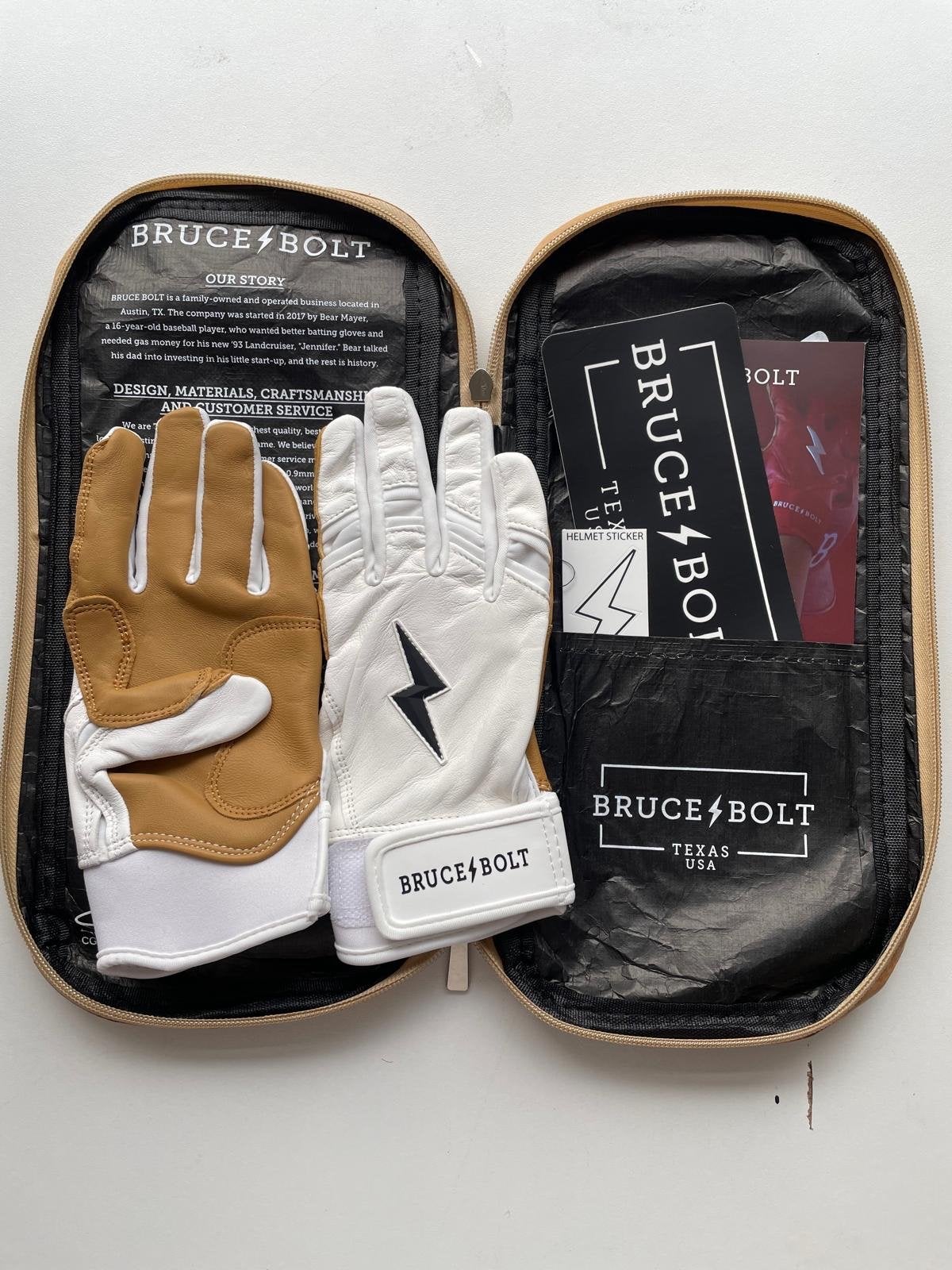 Bruce Bolt Slaghandschoenen Youth Medium, Sport en Fitness, Honkbal en Softbal, Ophalen of Verzenden, Nieuw, Handschoen