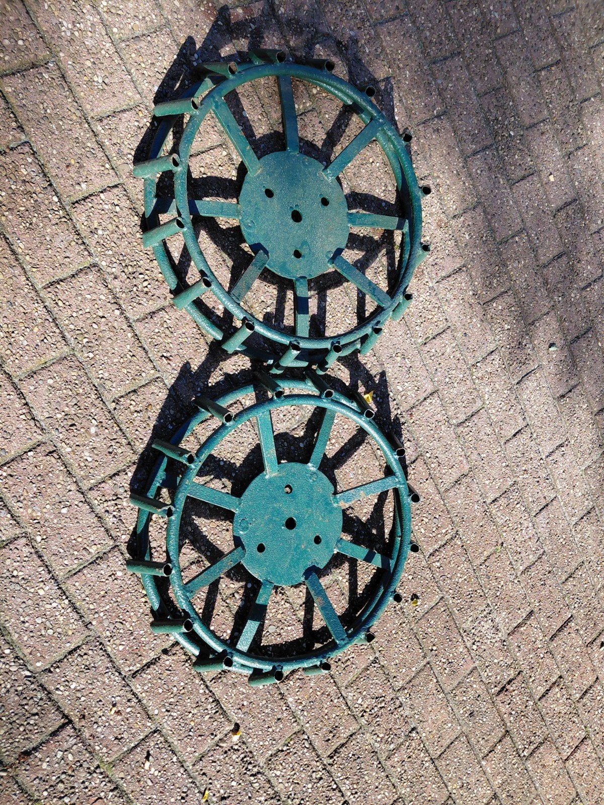 2 Kooiwielen voor Agria - Diameter 55 cm, Ophalen