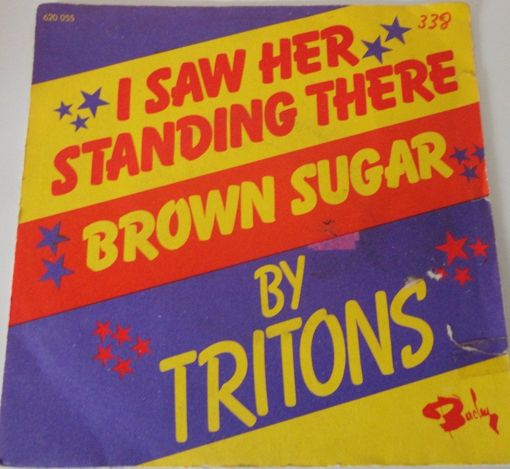 Tritons > I saw her standing there, Gebruikt, 7 inch, Single, Ophalen of Verzenden