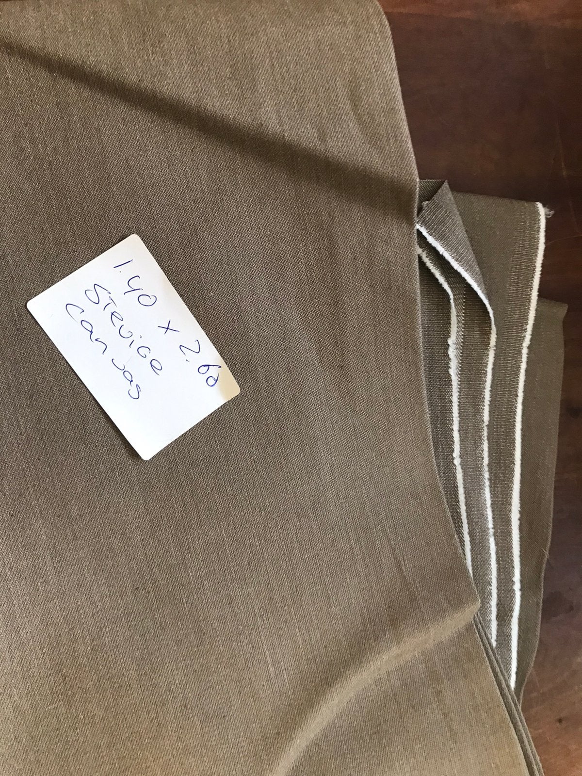 Stevige canvas stof voor 5,00 euro, Hobby en Vrije tijd, Stoffen en Lappen, 120 cm of meer, Ophalen of Verzenden, Katoen, Nieuw