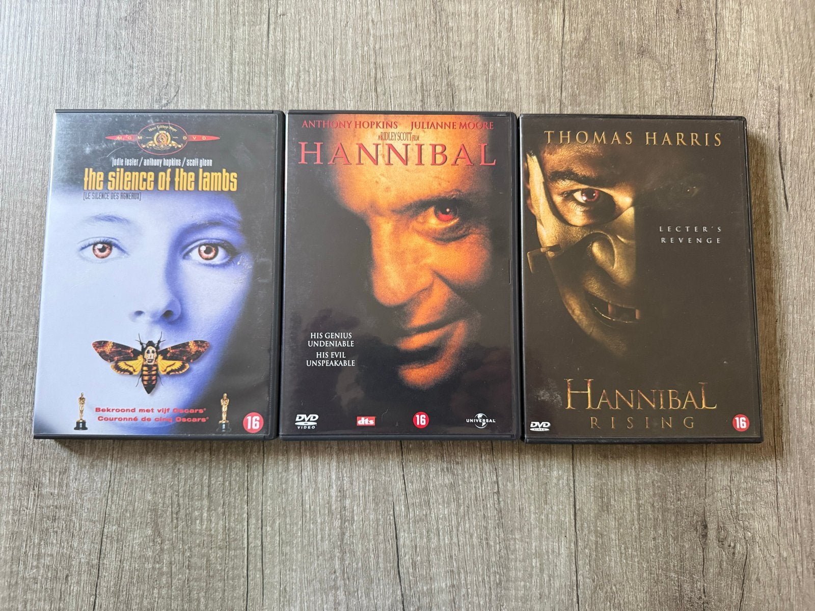 Hannibal Lecter Trilogie: The Silence of the Lambs, Hannibal, Psychologische thriller, Vanaf 16 jaar, Nederlands, Ophalen of Verzenden