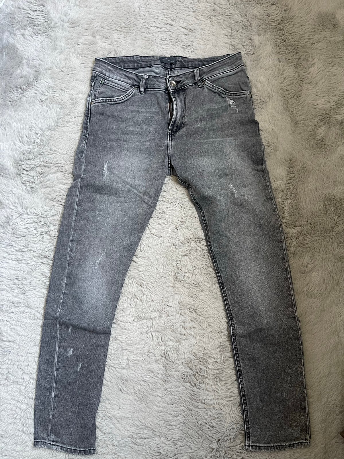 Zara Man Jeans Grijs W31, Ophalen of Verzenden, Gedragen, Grijs, W32 (confectie 46) of kleiner