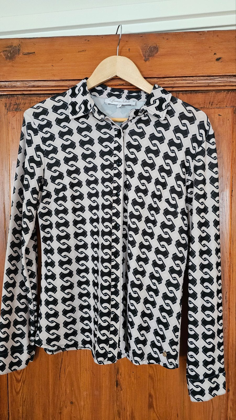 Mooie blouse van Glamm Label maat m, Verzenden, Zo goed als nieuw, Maat 38/40 (M)