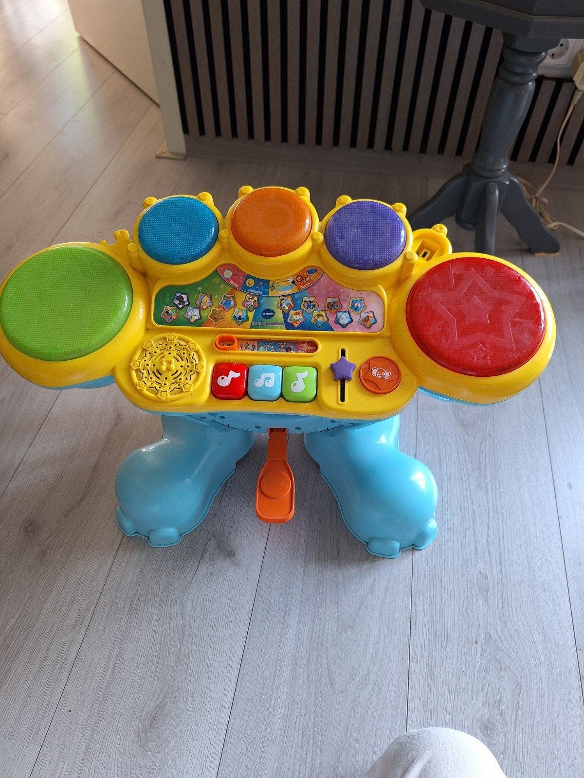 Vtech leerdrumstel olifant, Ophalen, Gebruikt, 6 maanden tot 2 jaar