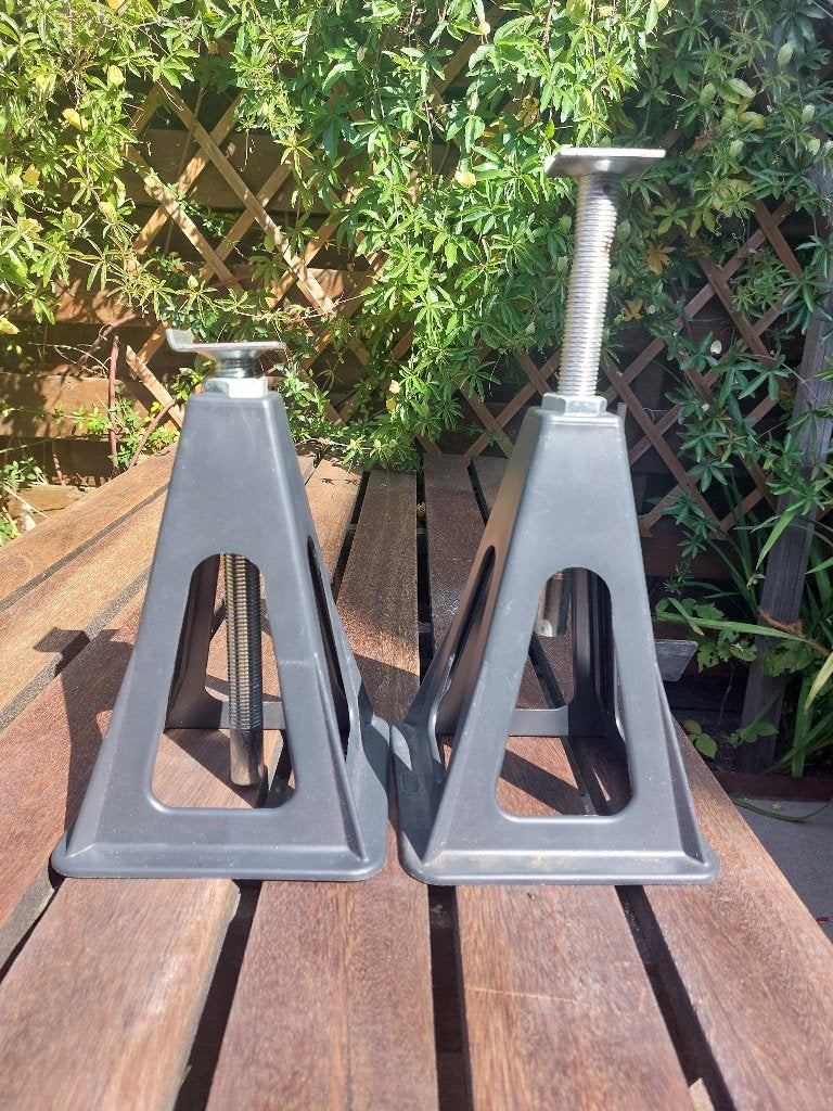2x Fiamma plastic jack assteunen, Ophalen of Verzenden, Gebruikt