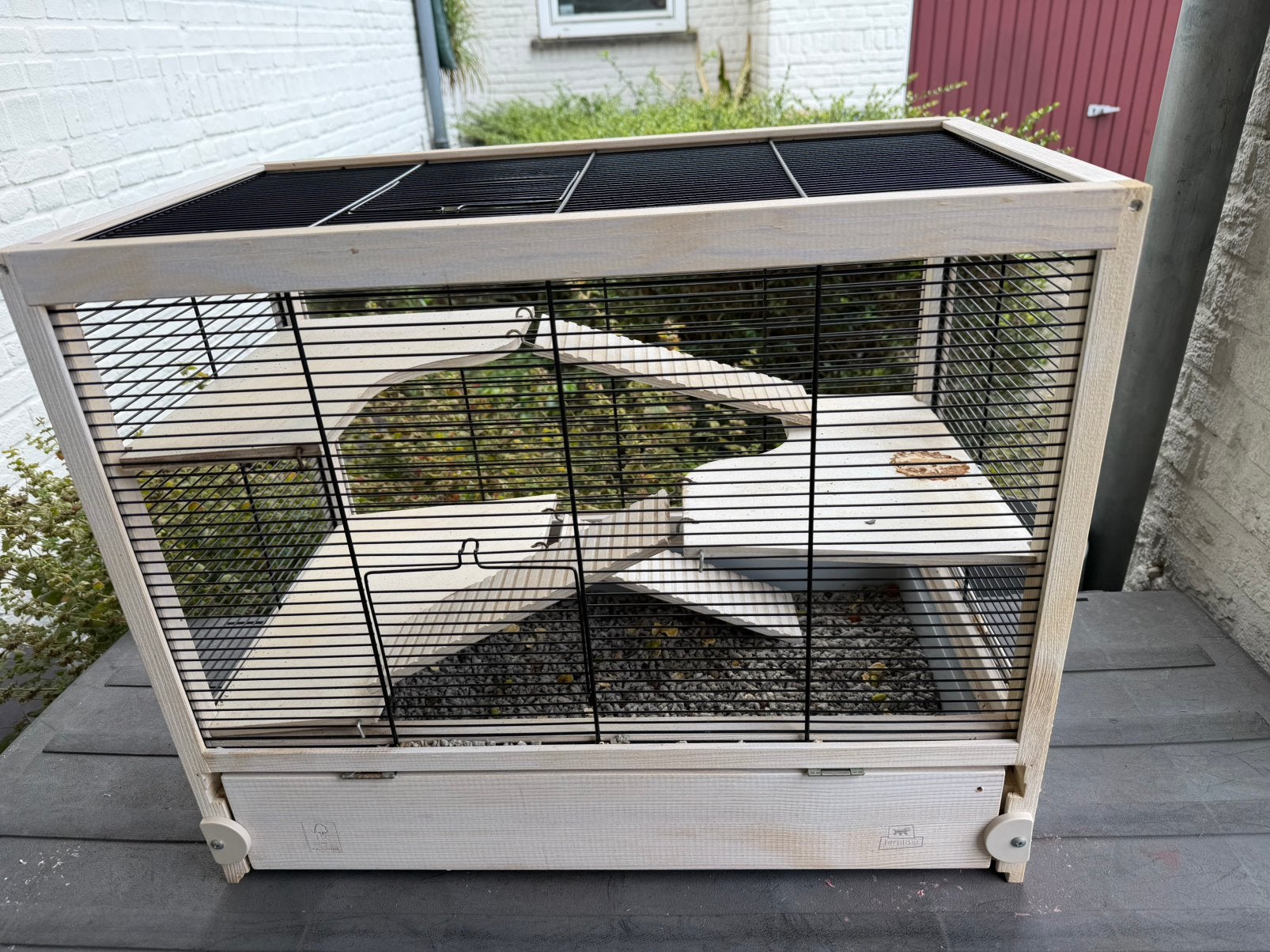 Hamster / ratten kooi hok Ferplast, Gebruikt, Hok, Ophalen, Minder dan 60 cm